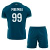 Maillot de Supporter Olympique de Marseille Mbemba 99 Extérieur 2024-25 Pour Enfant